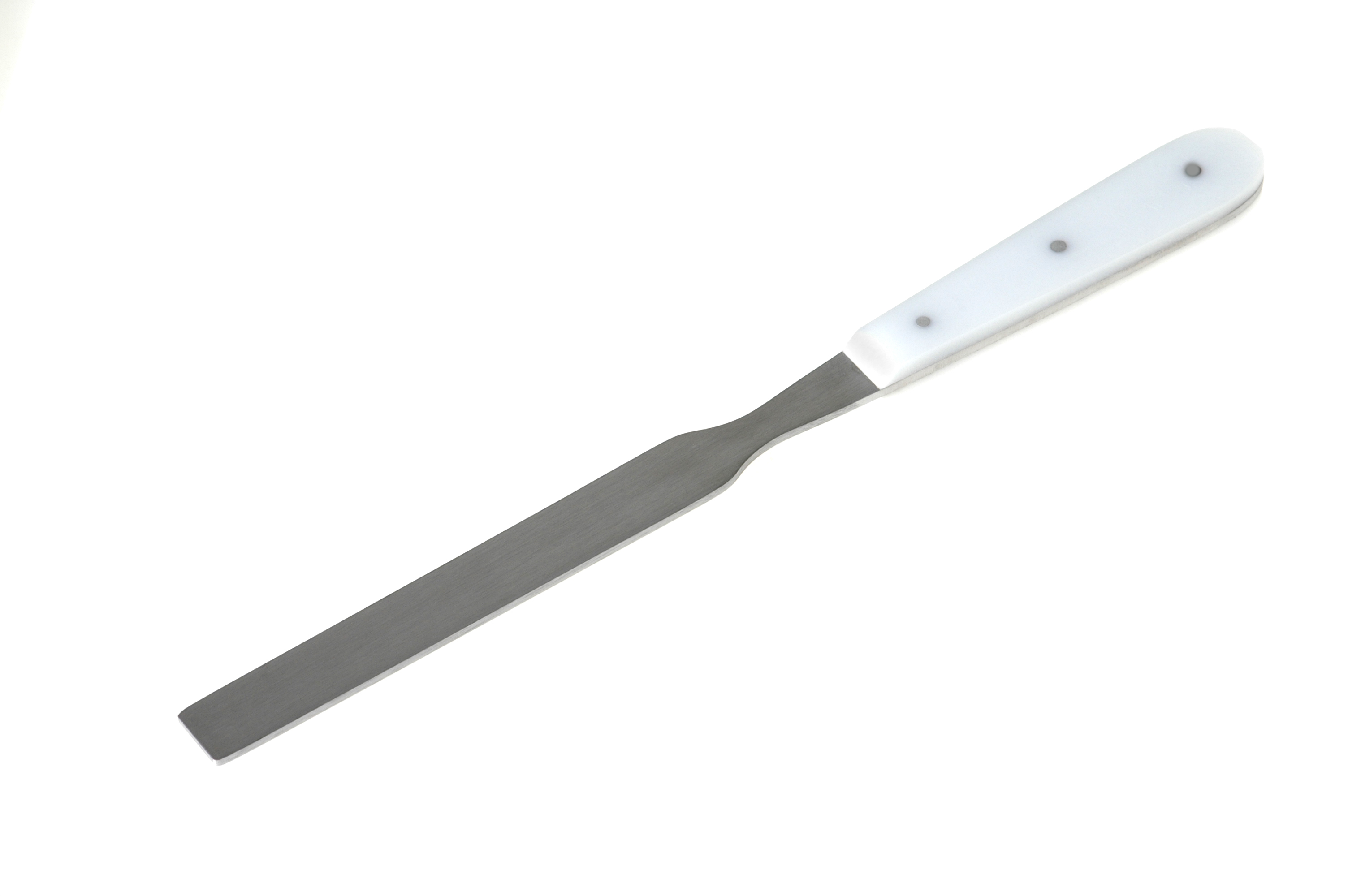 Metallspatel ca. 25 cm lang, 3,3 cm breit (Wachsspatel)